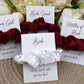 Burgundy Wedding Hair Scrunchie
