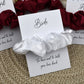 Burgundy Wedding Hair Scrunchie
