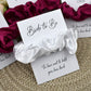 Fuchsia Wedding Hair Scrunchie