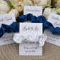 Mid Blue Wedding Hair Scrunchie