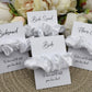White Wedding Hair Scrunchie