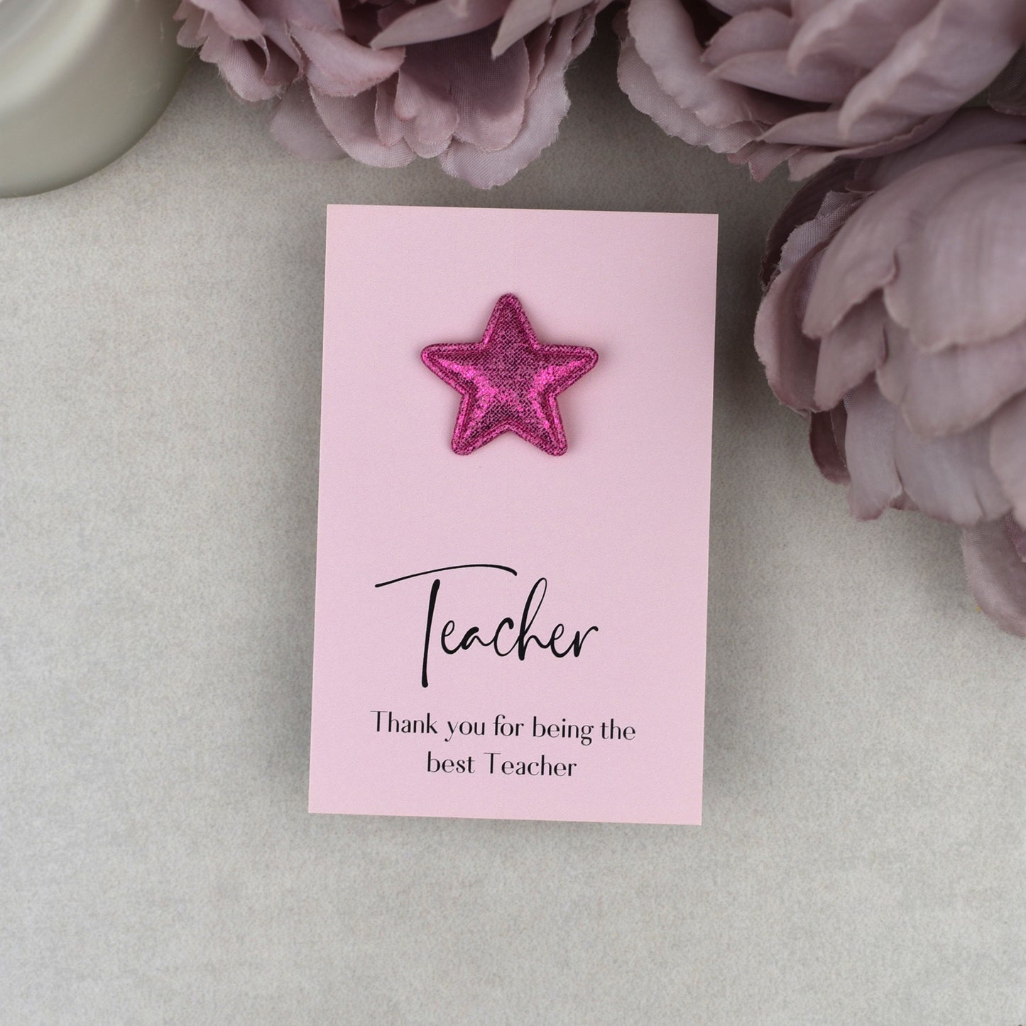 Thank You For Being The Best Teacher - Star