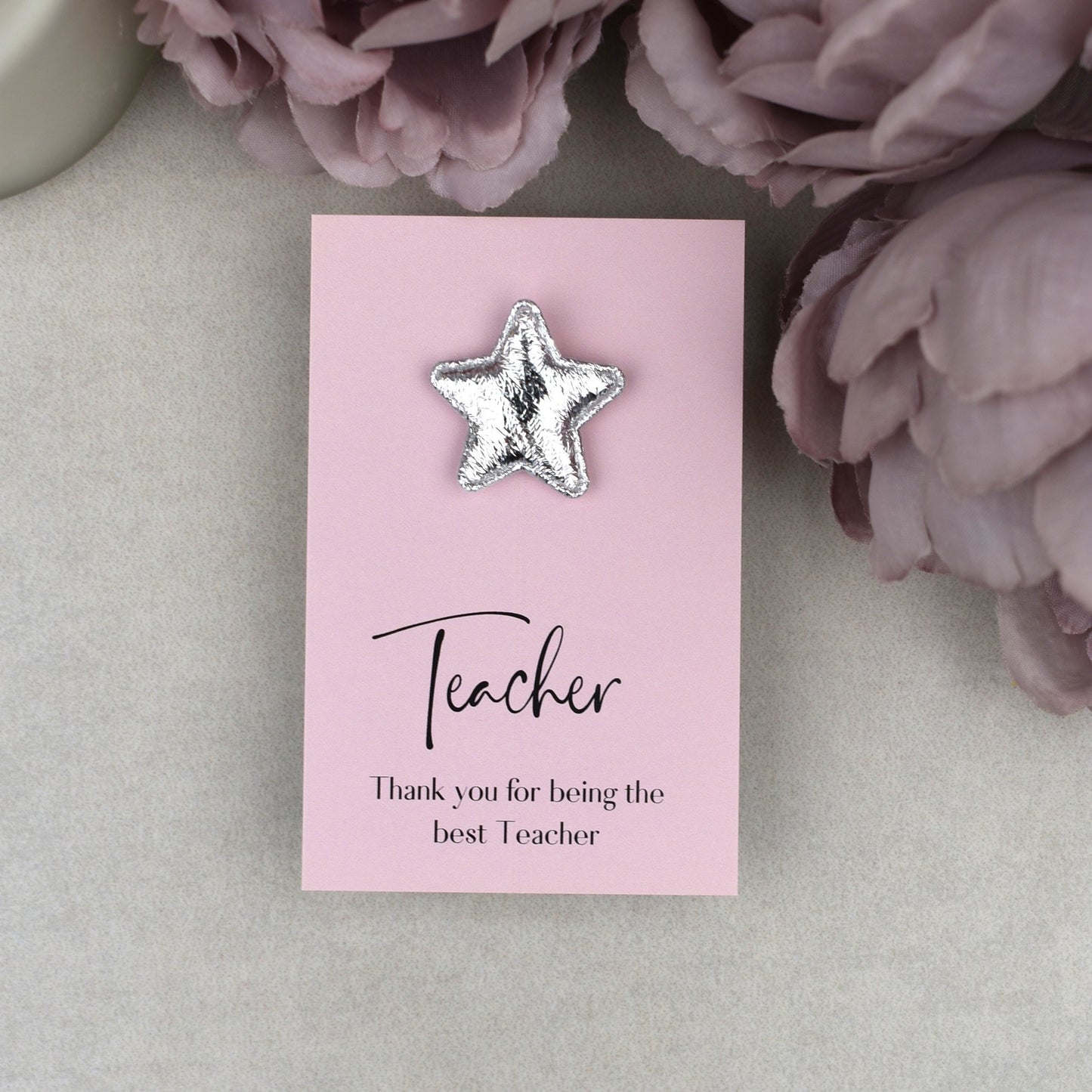Thank You For Being The Best Teacher - Star