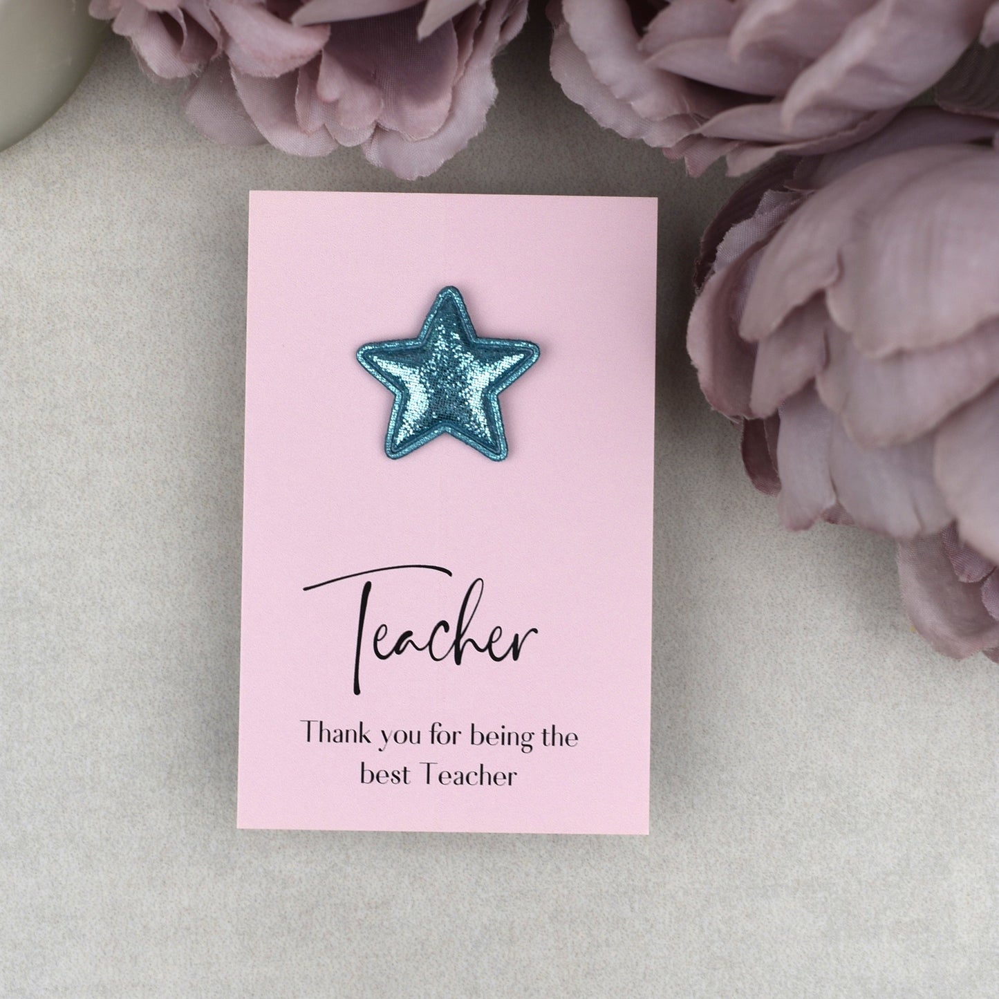 Thank You For Being The Best Teacher - Star