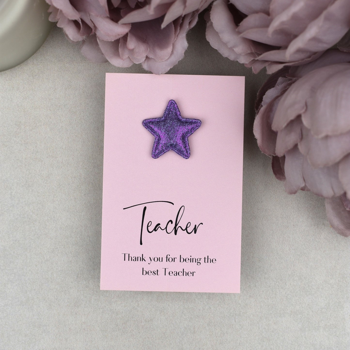 Thank You For Being The Best Teacher - Star
