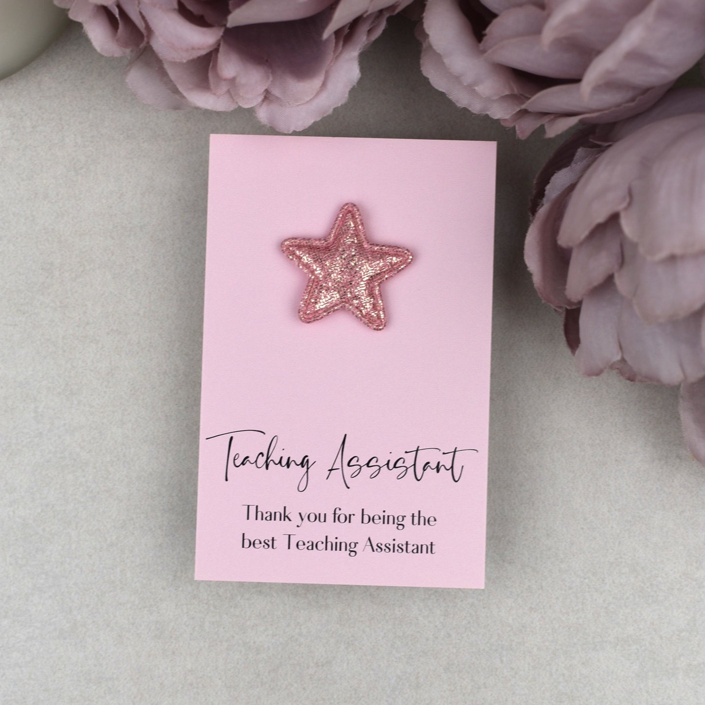 Thank You For Being The Best Teaching Assistant - Star