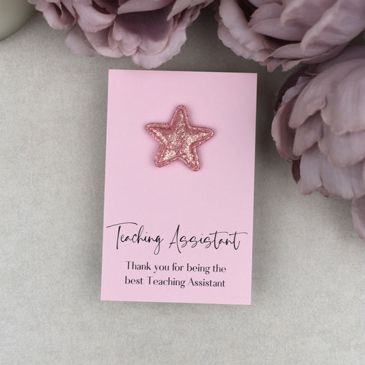 Thank You For Being The Best Teaching Assistant - Star