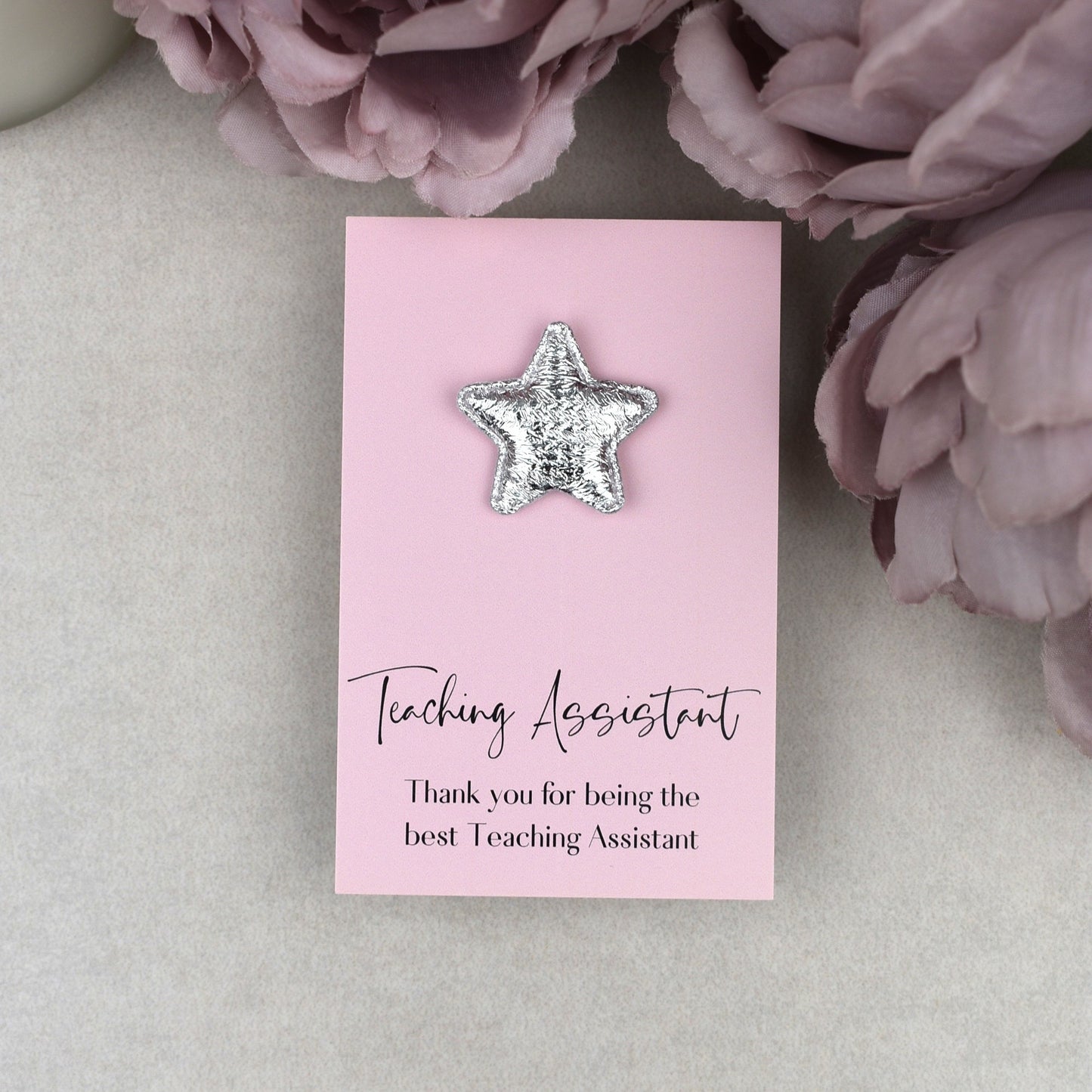 Thank You For Being The Best Teaching Assistant - Star