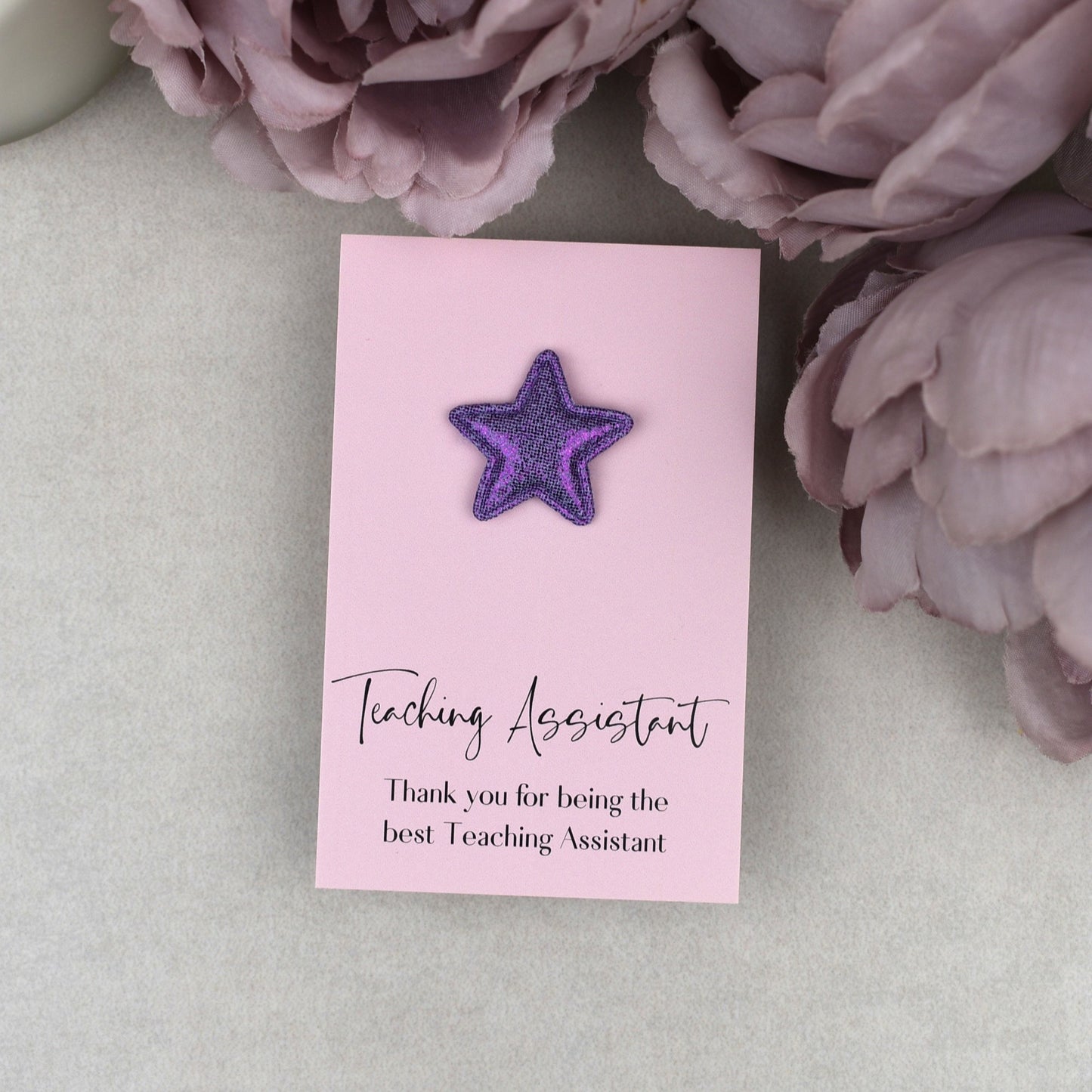 Thank You For Being The Best Teaching Assistant - Star