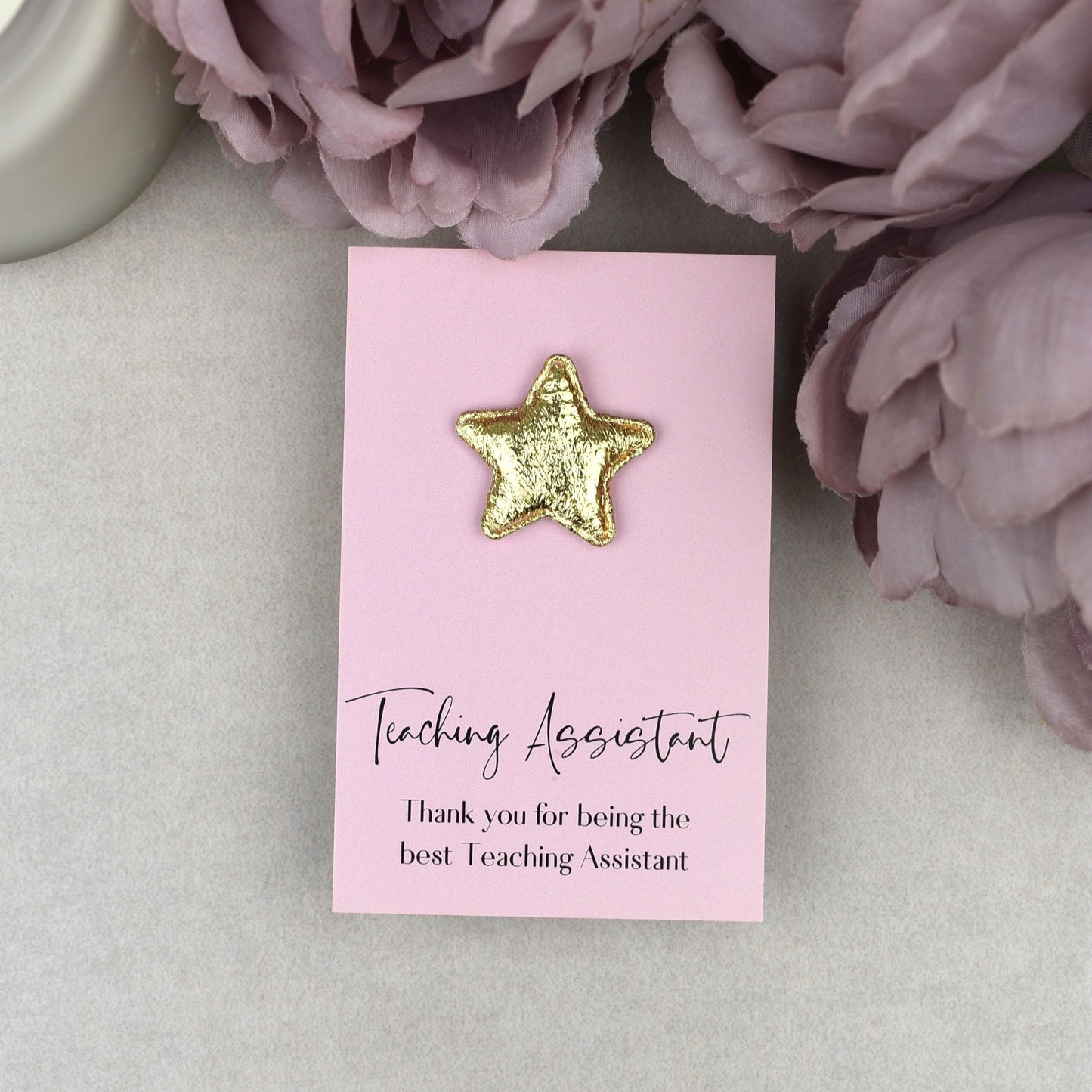 Thank You For Being The Best Teaching Assistant - Star