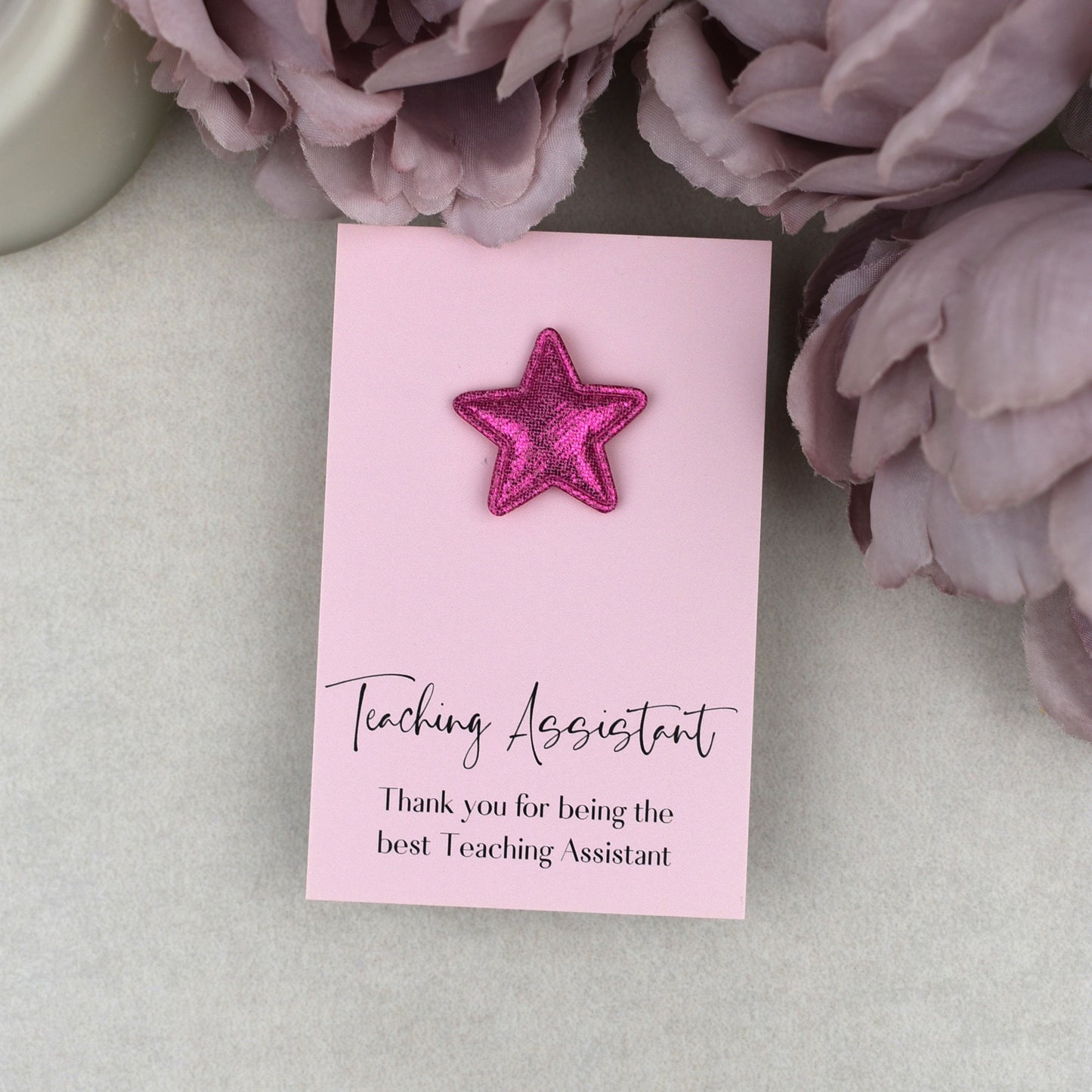 Thank You For Being The Best Teaching Assistant - Star