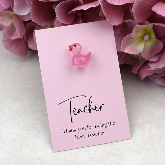 Thank You For Being The Best Teacher - Luminous Duck
