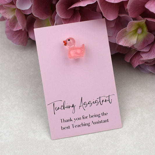 Thank You For Being The Best Teaching Assistant - Luminous Duck