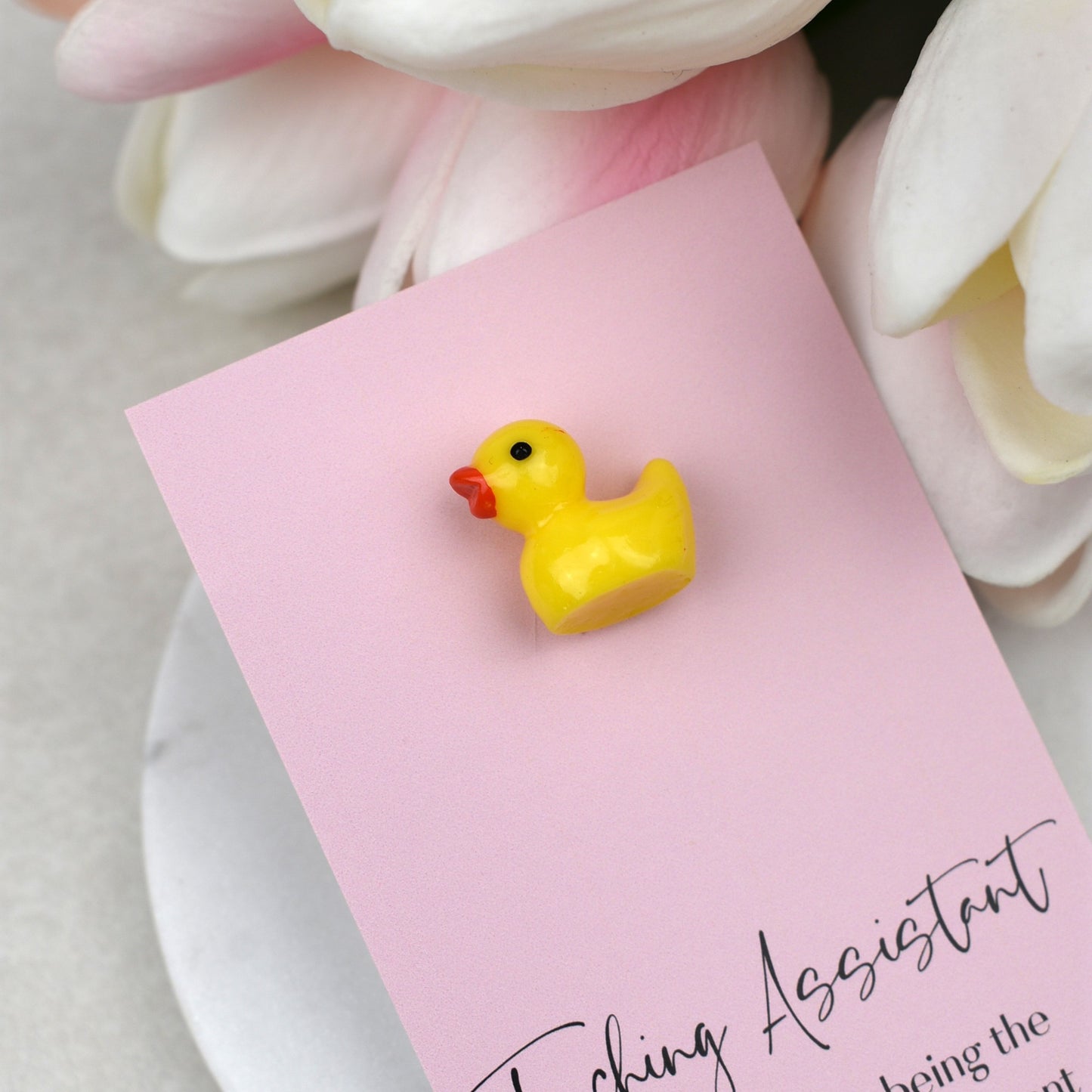 Thank You For Being The Best Teaching Assistant - Yellow Duck