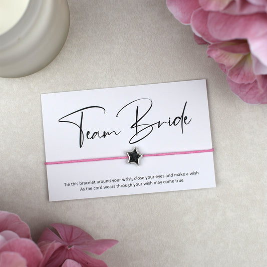 CLEARANCE - Team Bride Wish Bracelet