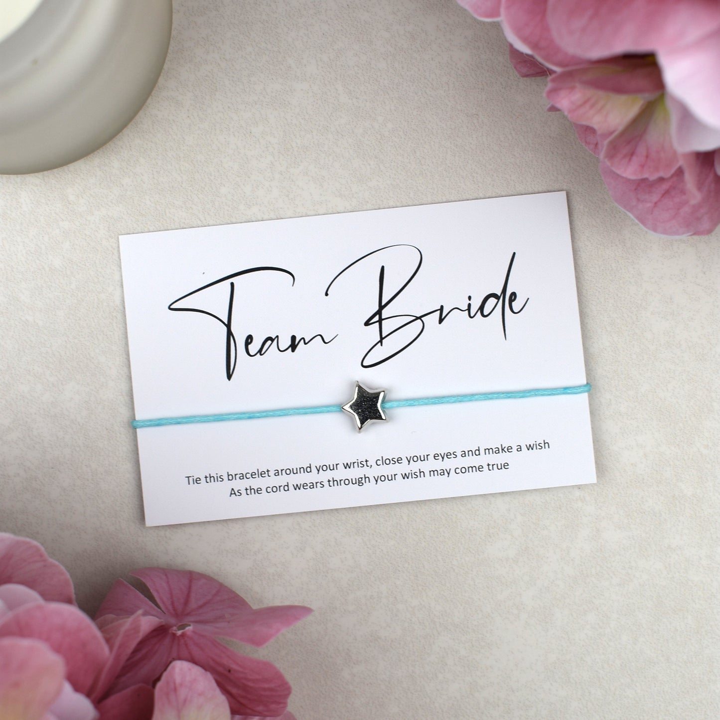 CLEARANCE - Team Bride Wish Bracelet