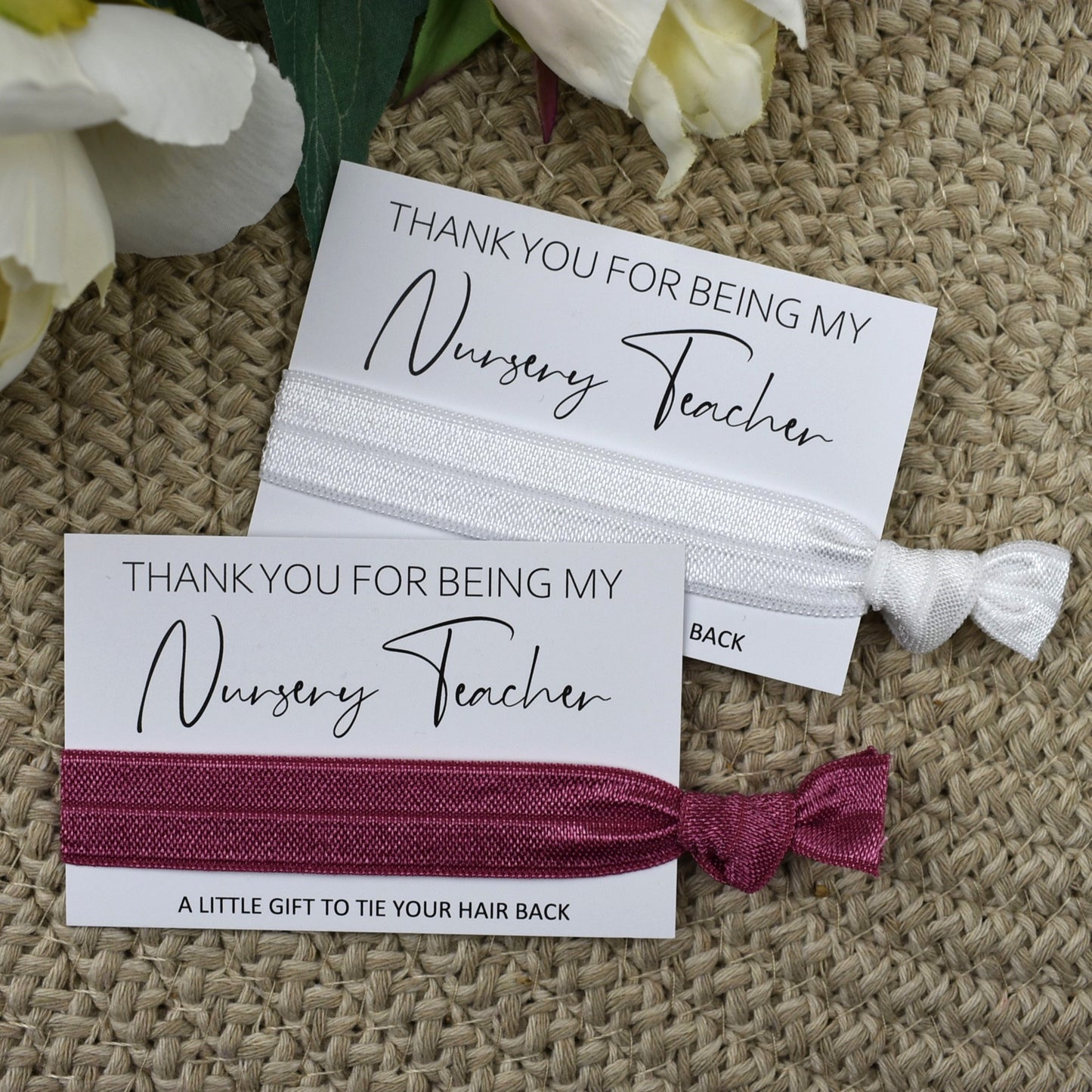 Nursery Teacher Hair Tie