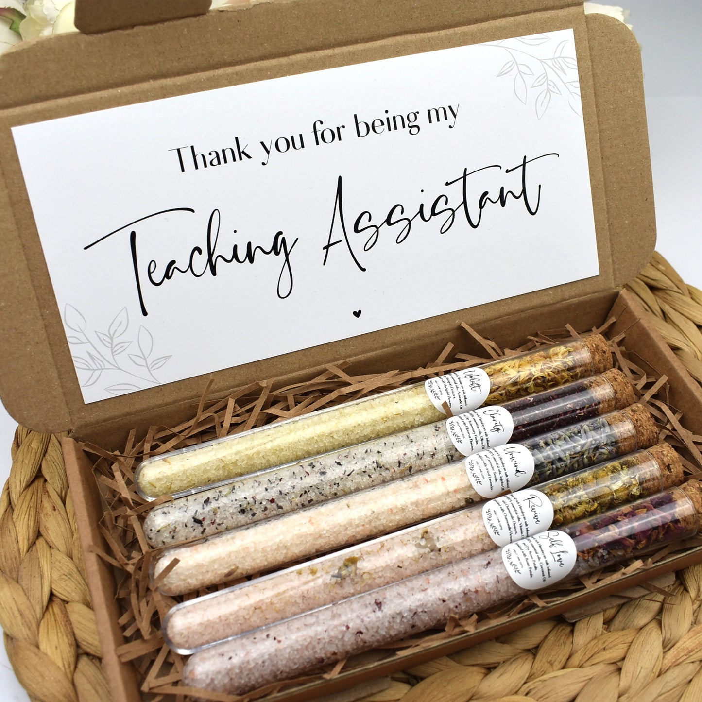 Thank You For Helping Me Grow Bath Gift Set