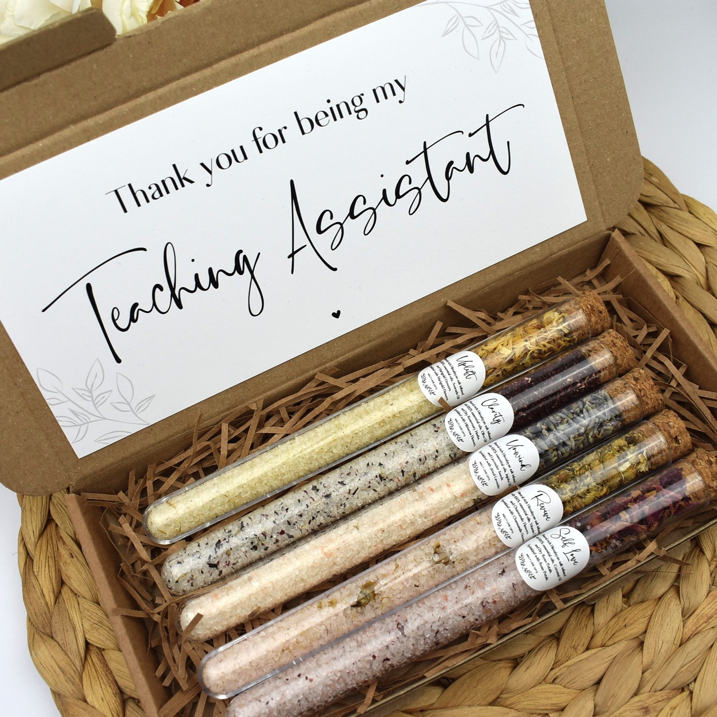 Thank You For Being My Teaching Assistant Bath Gift Set