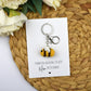 Thank You For Being The Best Mum In The World Bee Keyring