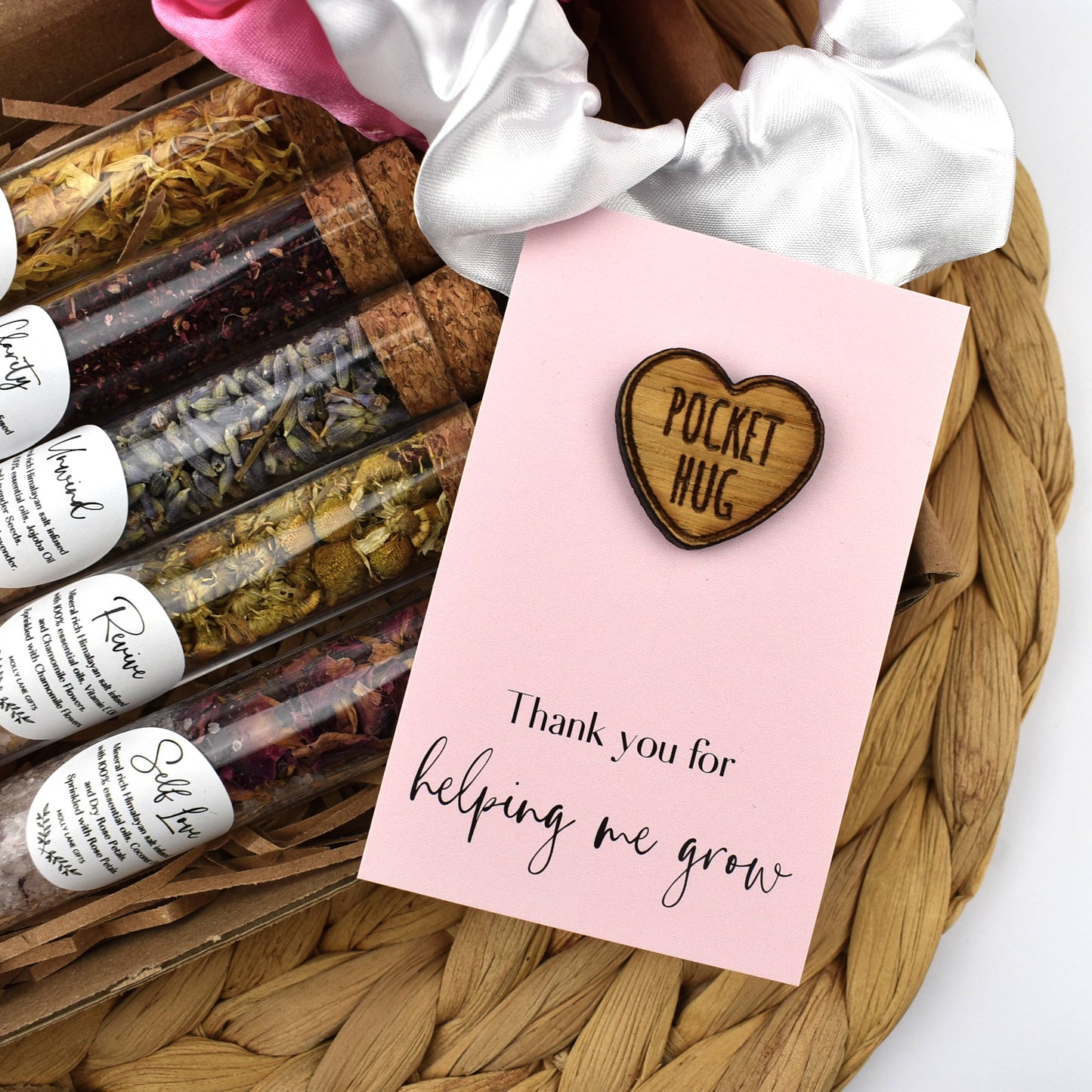 Thank You For Helping Me Grow Bath Gift Set