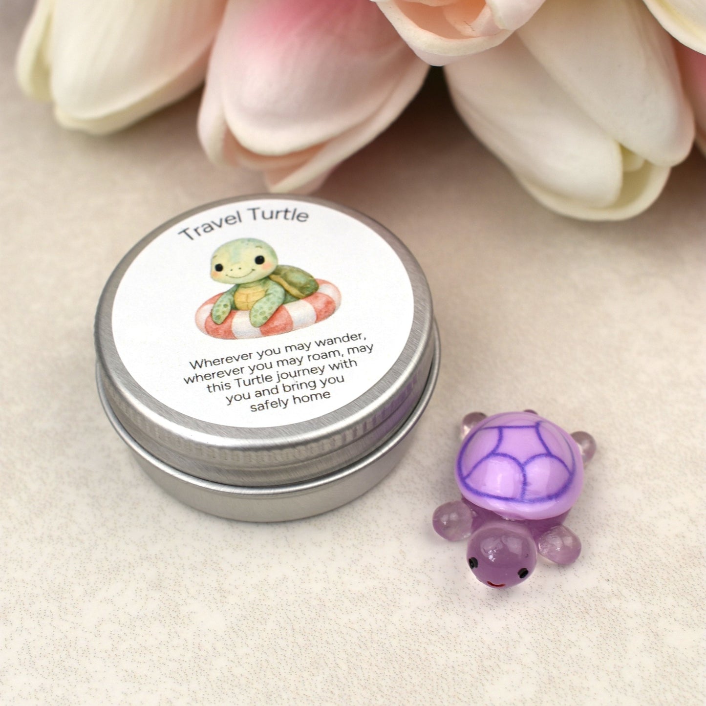 Travel Turtle – Mini Pocket Keepsake for Luck & Safe Journeys