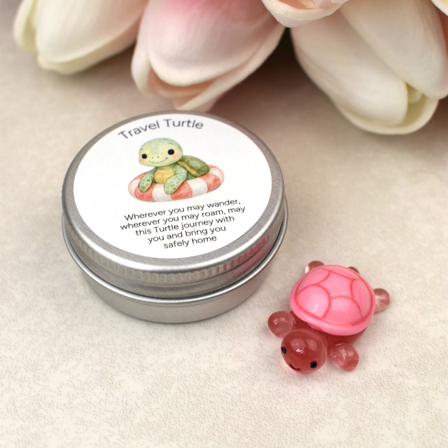 Travel Turtle – Mini Pocket Keepsake for Luck & Safe Journeys
