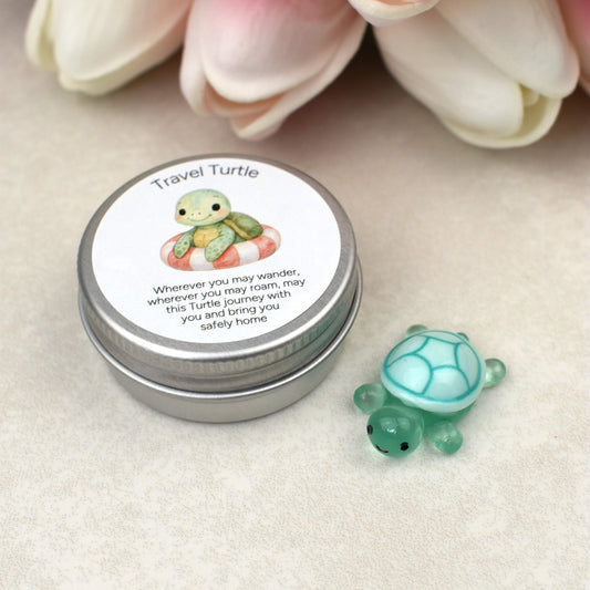 Travel Turtle – Mini Pocket Keepsake for Luck & Safe Journeys