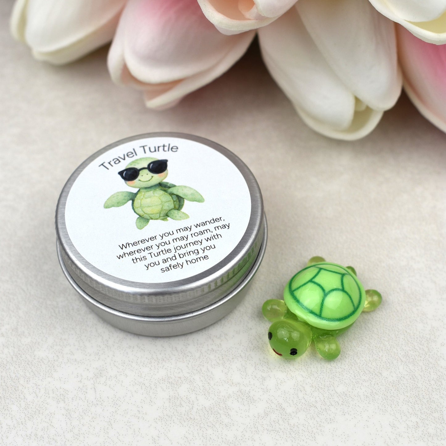 Travel Turtle – Mini Pocket Keepsake for Luck & Safe Journeys