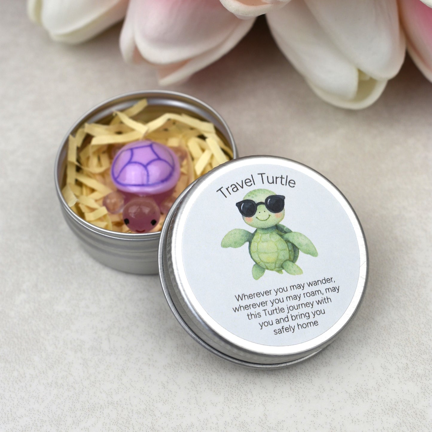 Travel Turtle – Mini Pocket Keepsake for Luck & Safe Journeys
