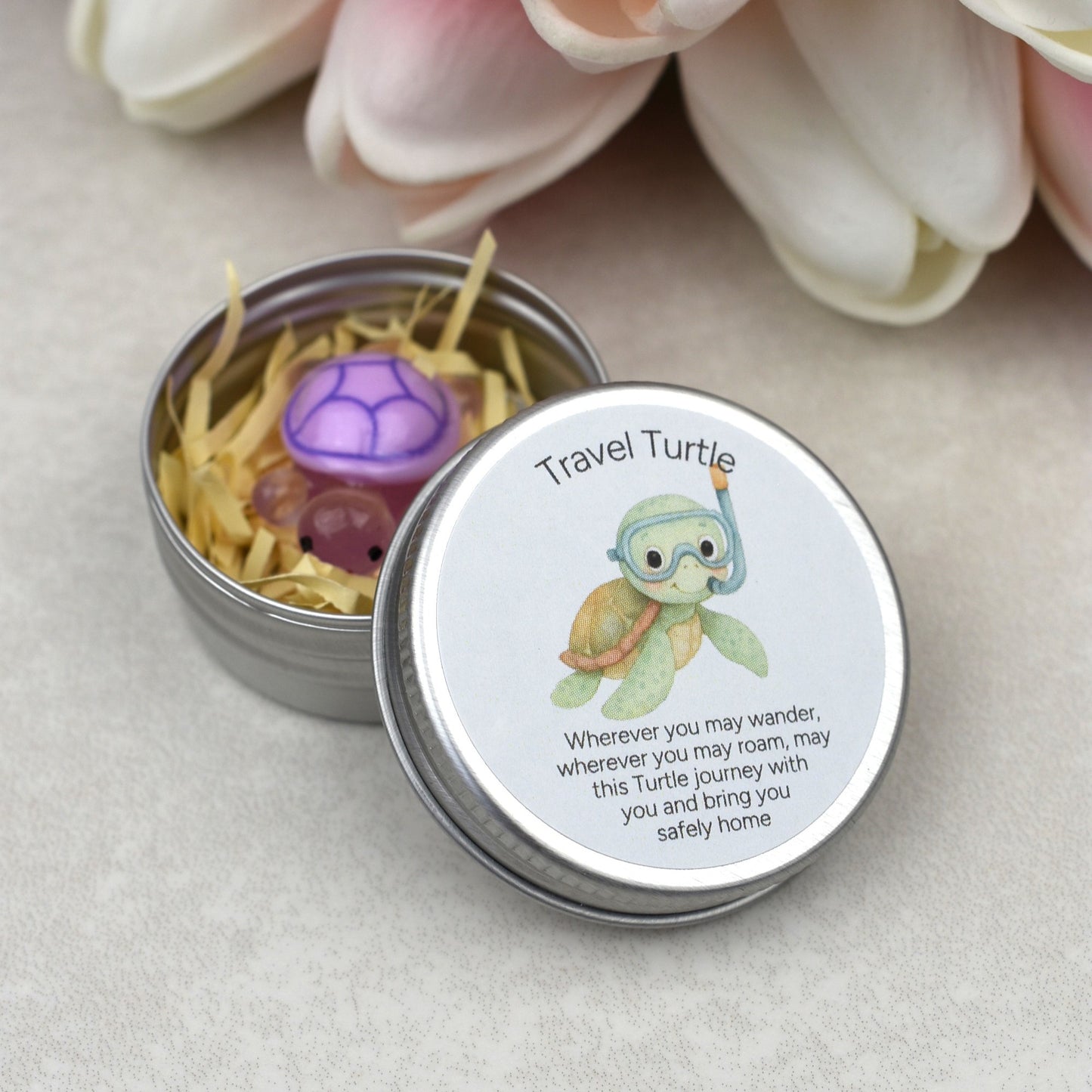 Travel Turtle – Mini Pocket Keepsake for Luck & Safe Journeys