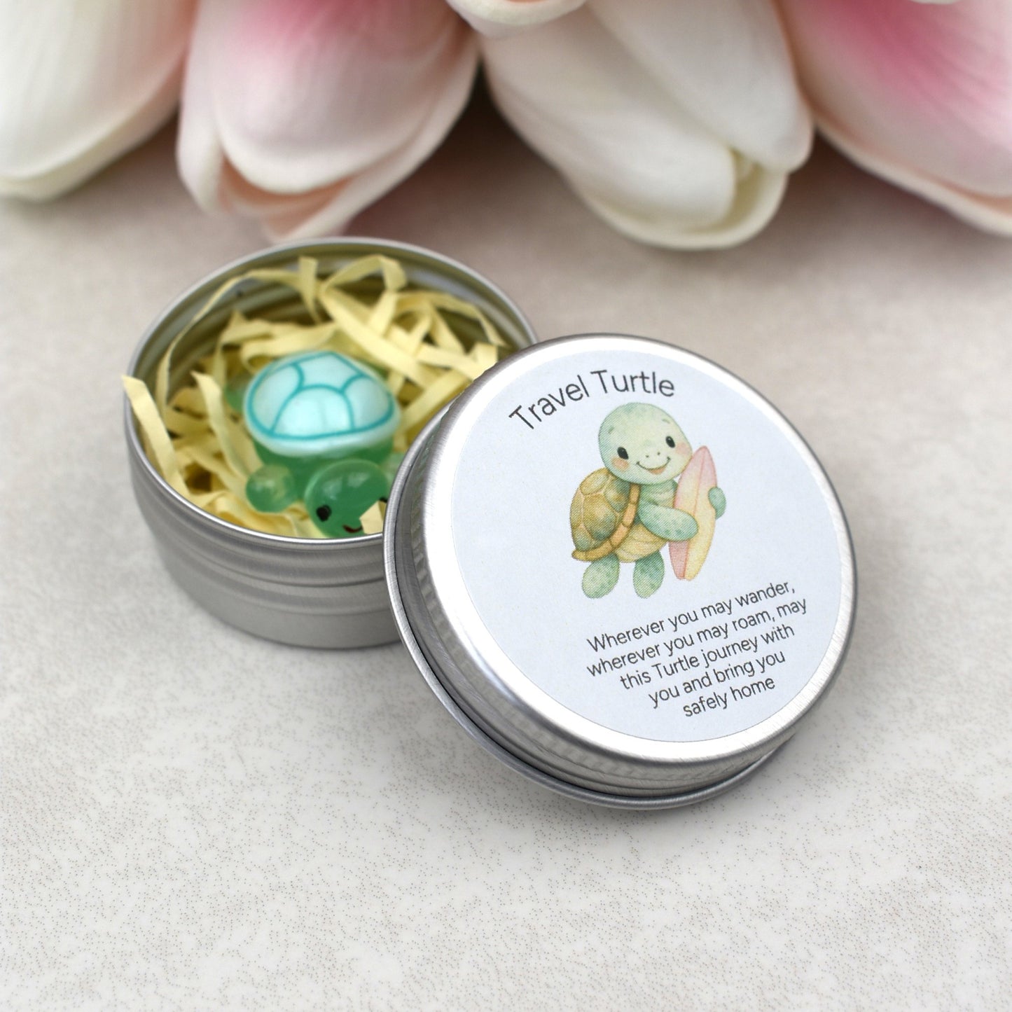 Travel Turtle – Mini Pocket Keepsake for Luck & Safe Journeys