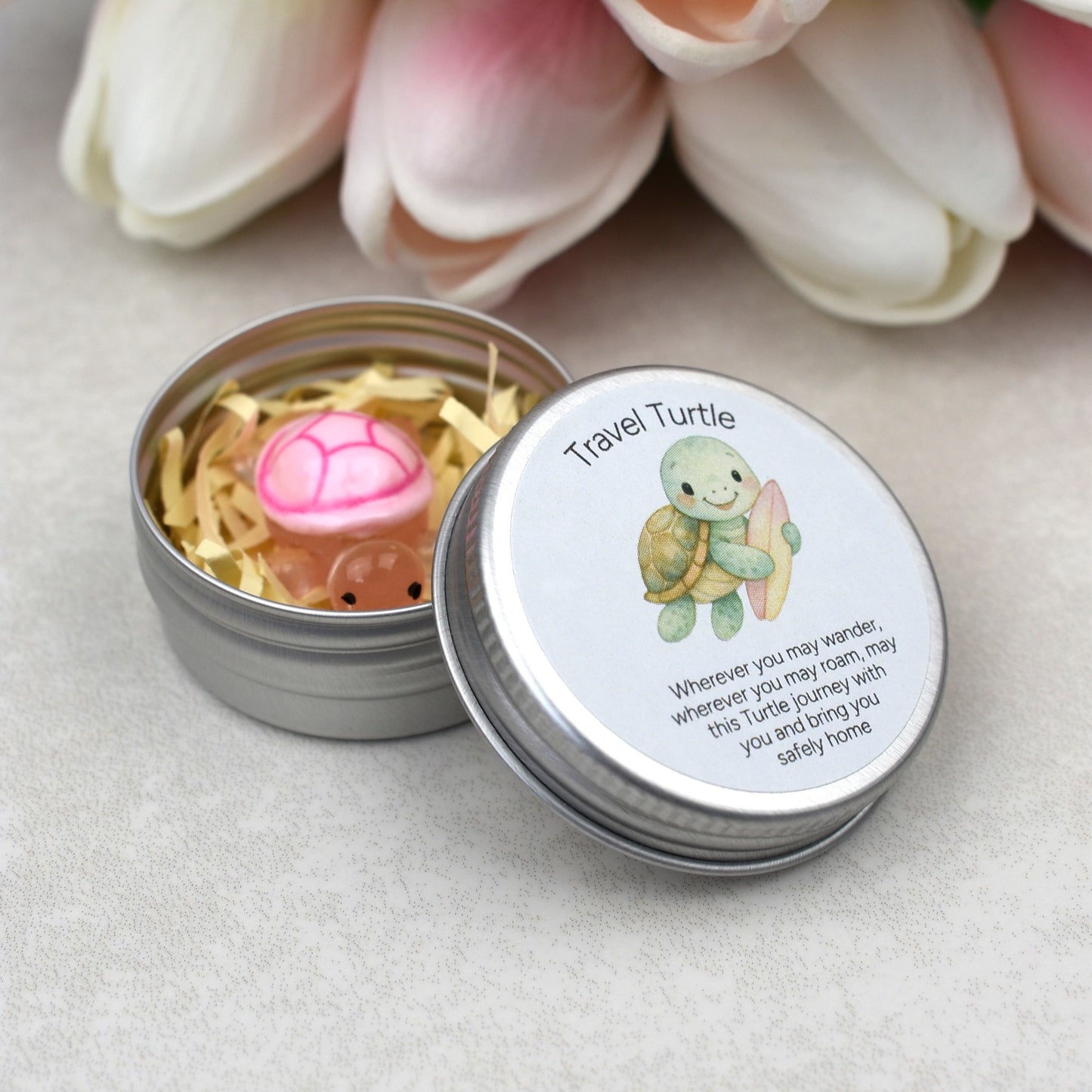 Travel Turtle – Mini Pocket Keepsake for Luck & Safe Journeys