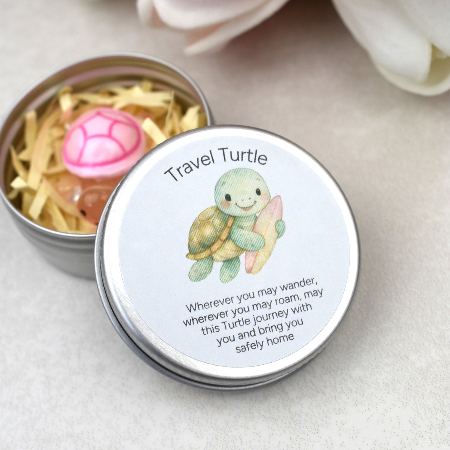 Travel Turtle – Mini Pocket Keepsake for Luck & Safe Journeys