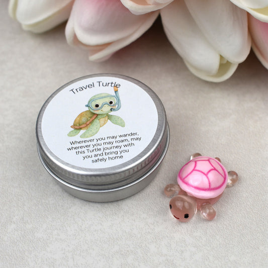 Travel Turtle – Mini Pocket Keepsake for Luck & Safe Journeys