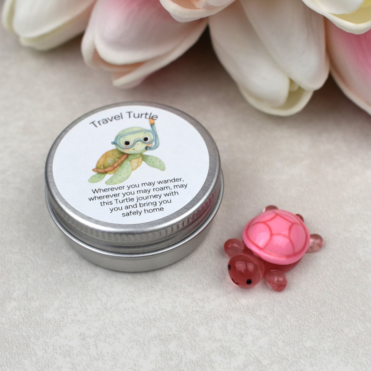 Travel Turtle – Mini Pocket Keepsake for Luck & Safe Journeys