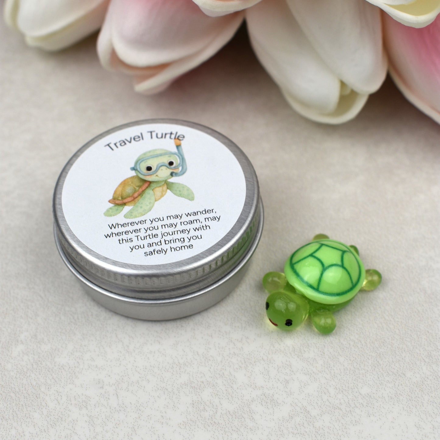 Travel Turtle – Mini Pocket Keepsake for Luck & Safe Journeys