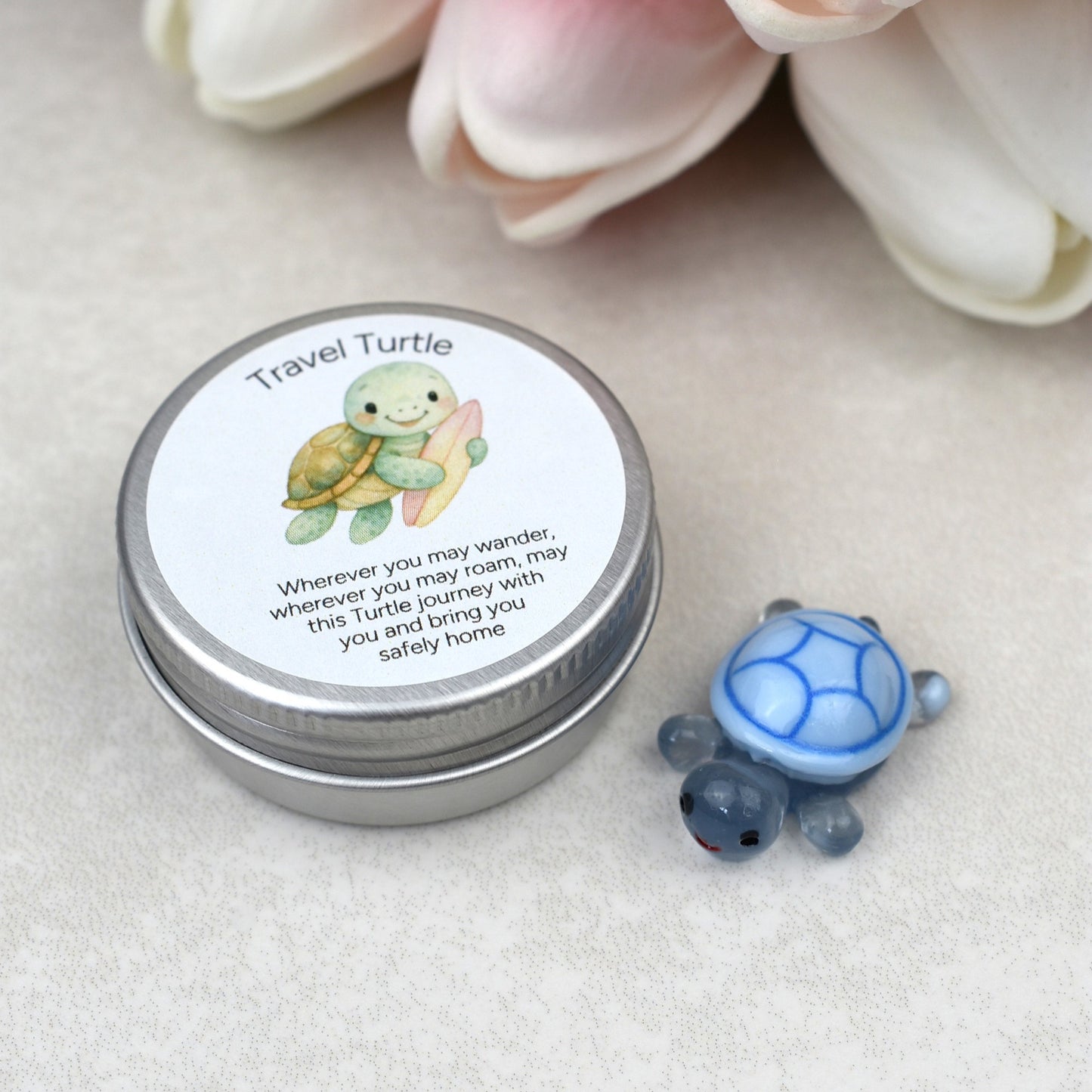 Travel Turtle – Mini Pocket Keepsake for Luck & Safe Journeys