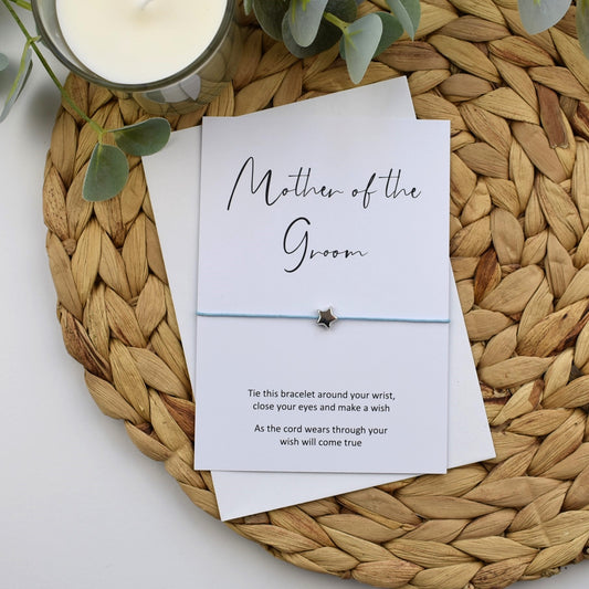 Mother of the Groom Wish Bracelet