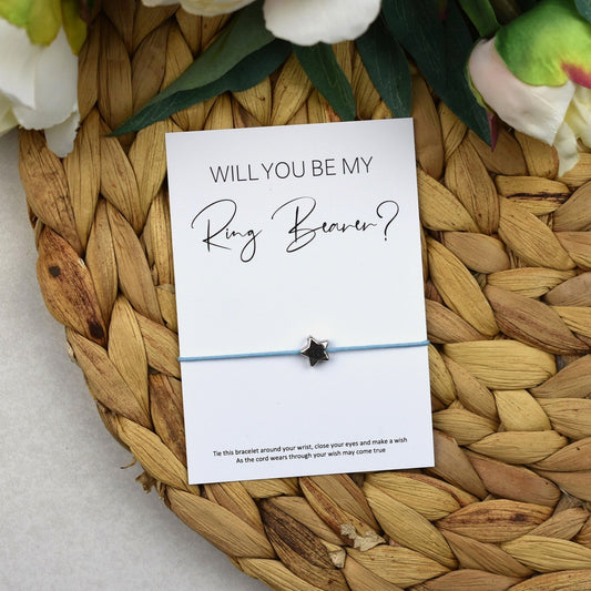 Will You Be My Ring Bearer? Wish Bracelet