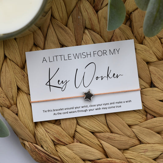 A Little Wish For My Key Worker Wish Bracelet