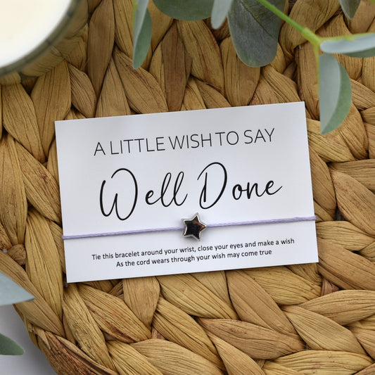 A Little Wish To Say Well Done Wish Bracelet