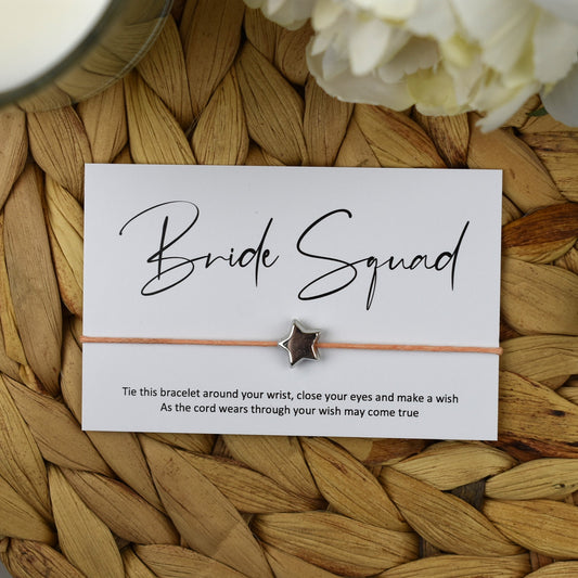 Bride Squad Wish Bracelet