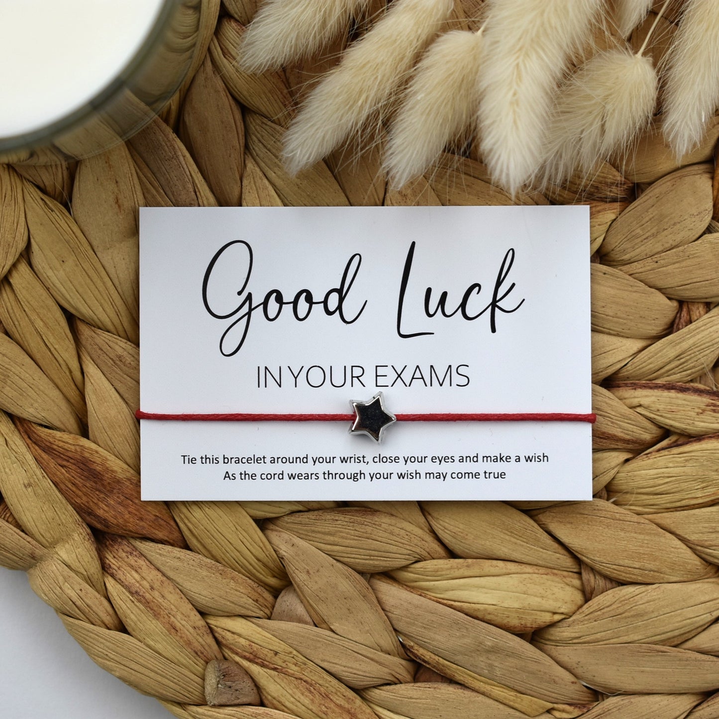 Good Luck In Your Exams Wish Bracelet