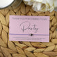 Thank You For Coming To My Party Wish Bracelet | Pink | Heart Charm