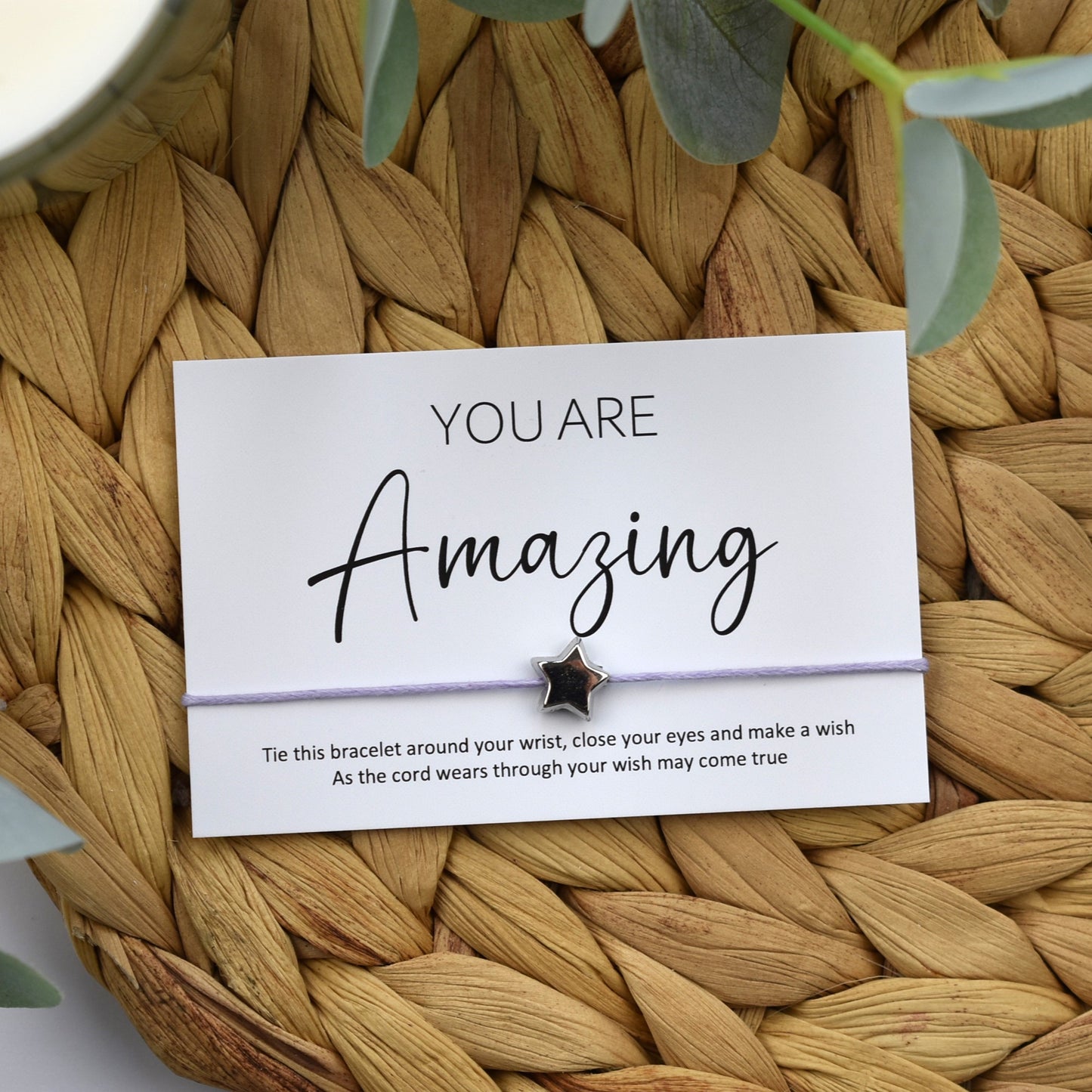 You Are Amazing Wish Bracelet