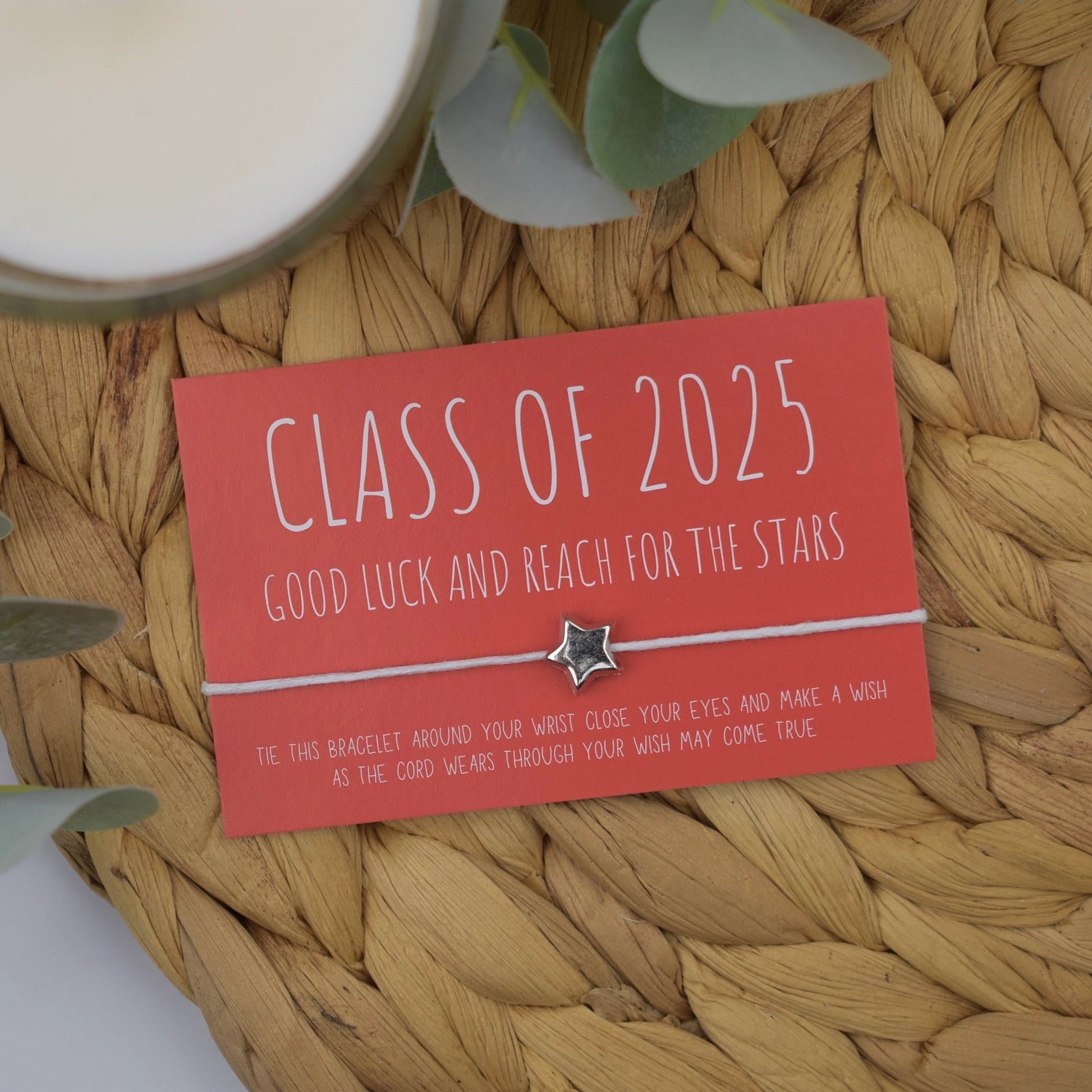 Bulk Priced Class of 2025 Good Luck And Reach For The Stars Wish