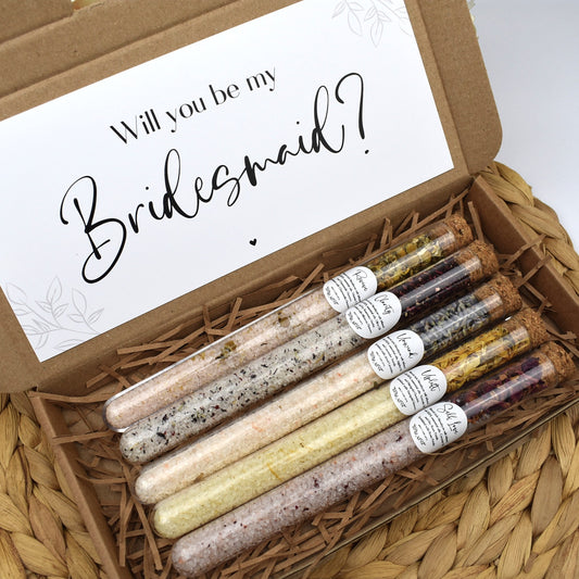 Will You Be My Bridesmaid Bath Salt Gift Set