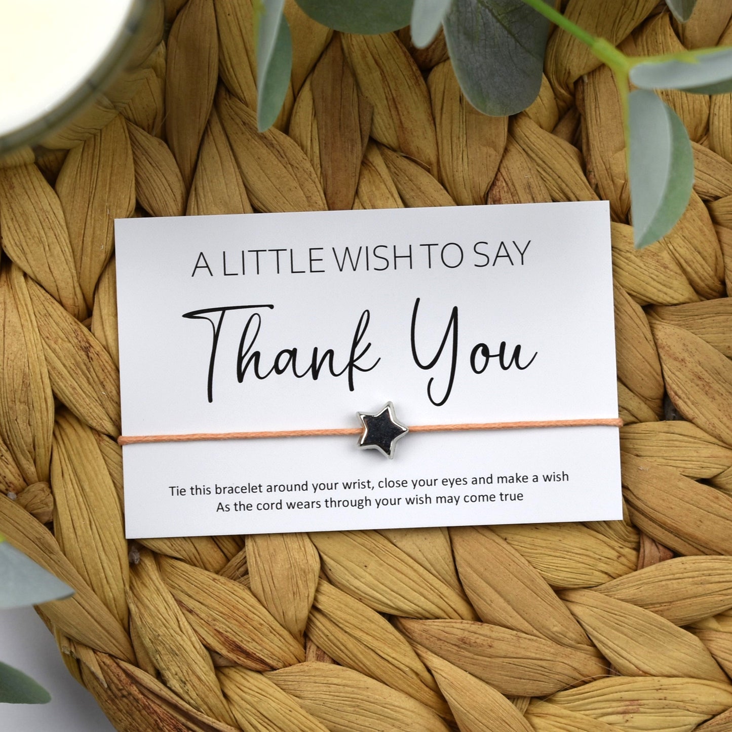 A Little Wish To Say Thank You Wish Bracelet