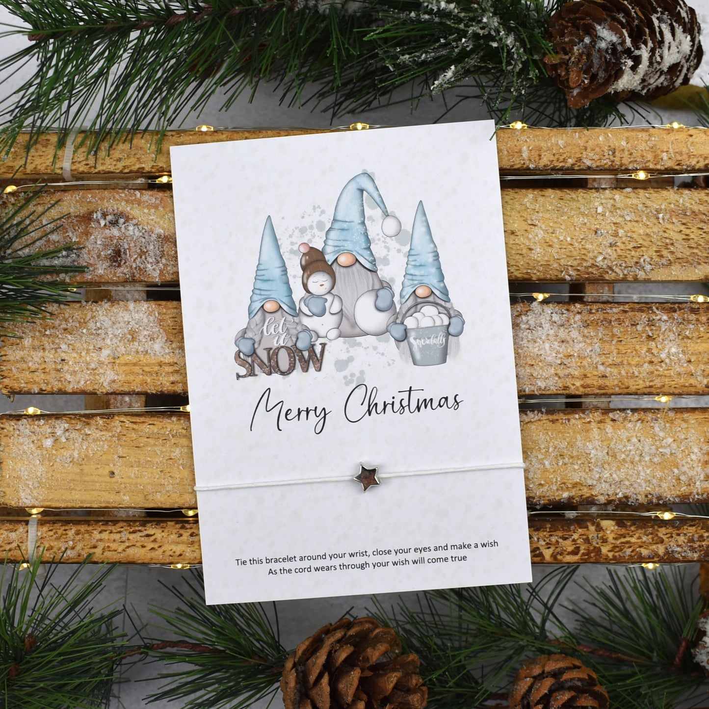 Merry Christmas Wish Bracelet